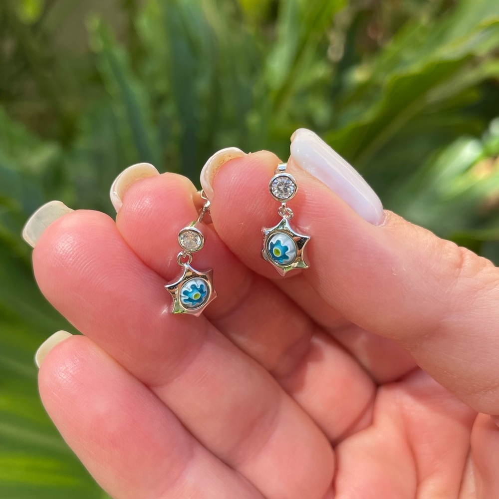Diletto Mosaic Star stud earrings